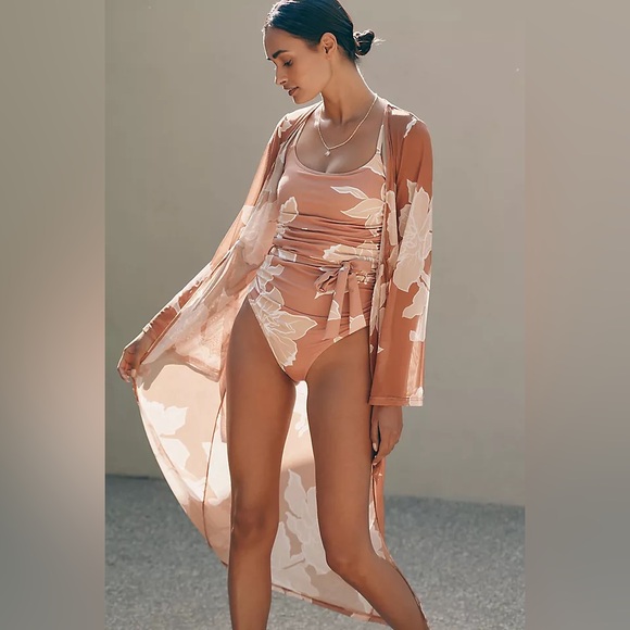 HUTCH Emere Duster Coverup | NWT Size Medium, Anthropologie | $158 - Picture 3 of 11